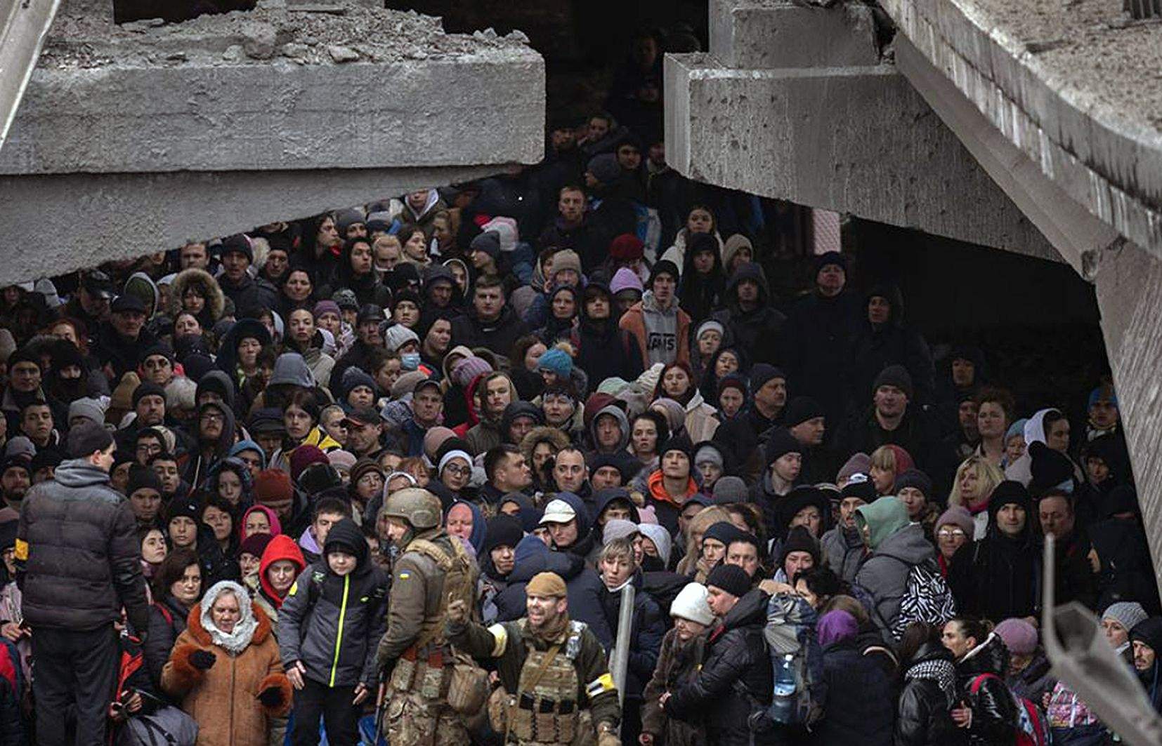 Refugiats per la guerra a Ucraïna.