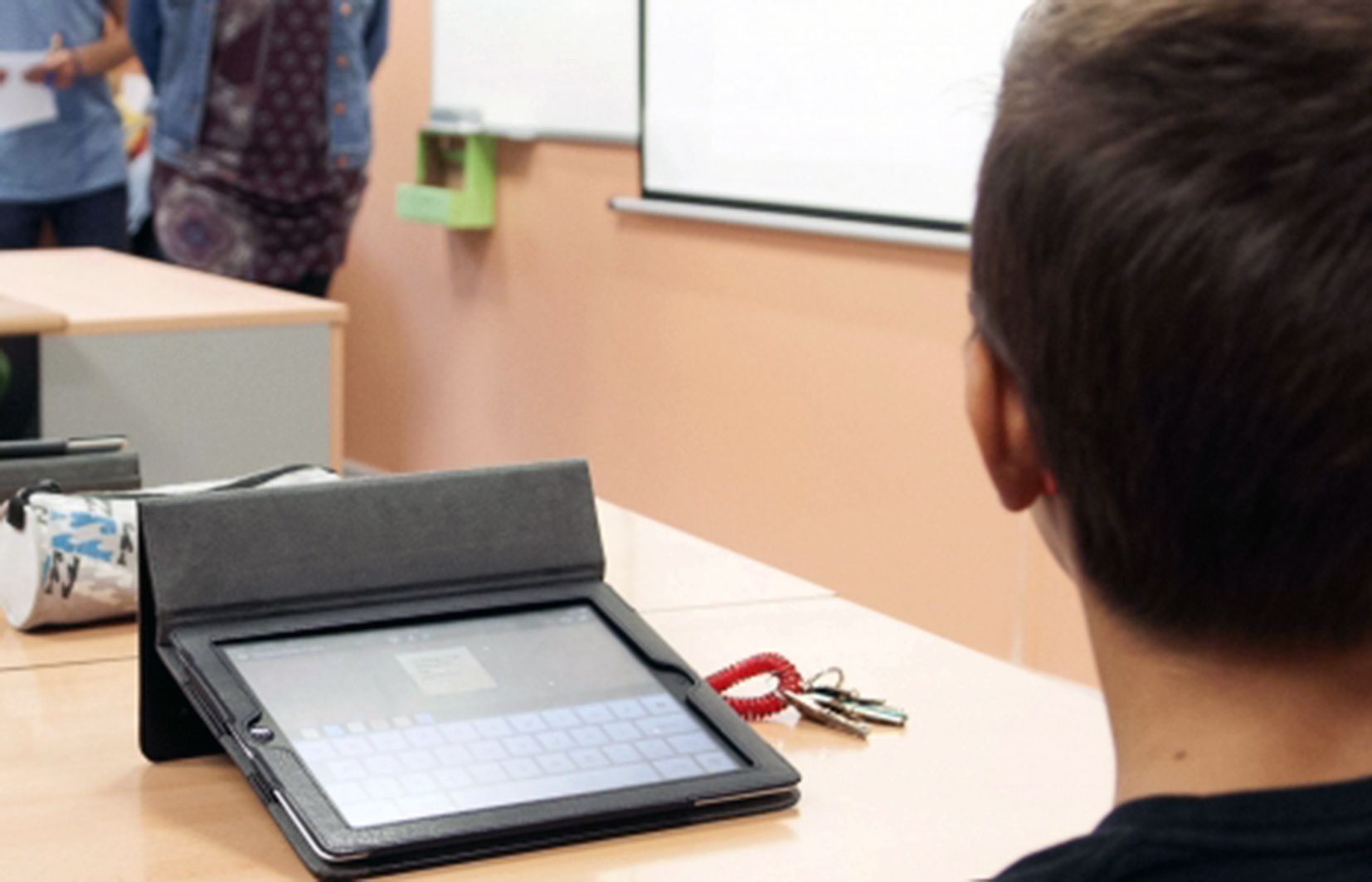 L'Escola andorrana treballa força amb les noves tecnologies.