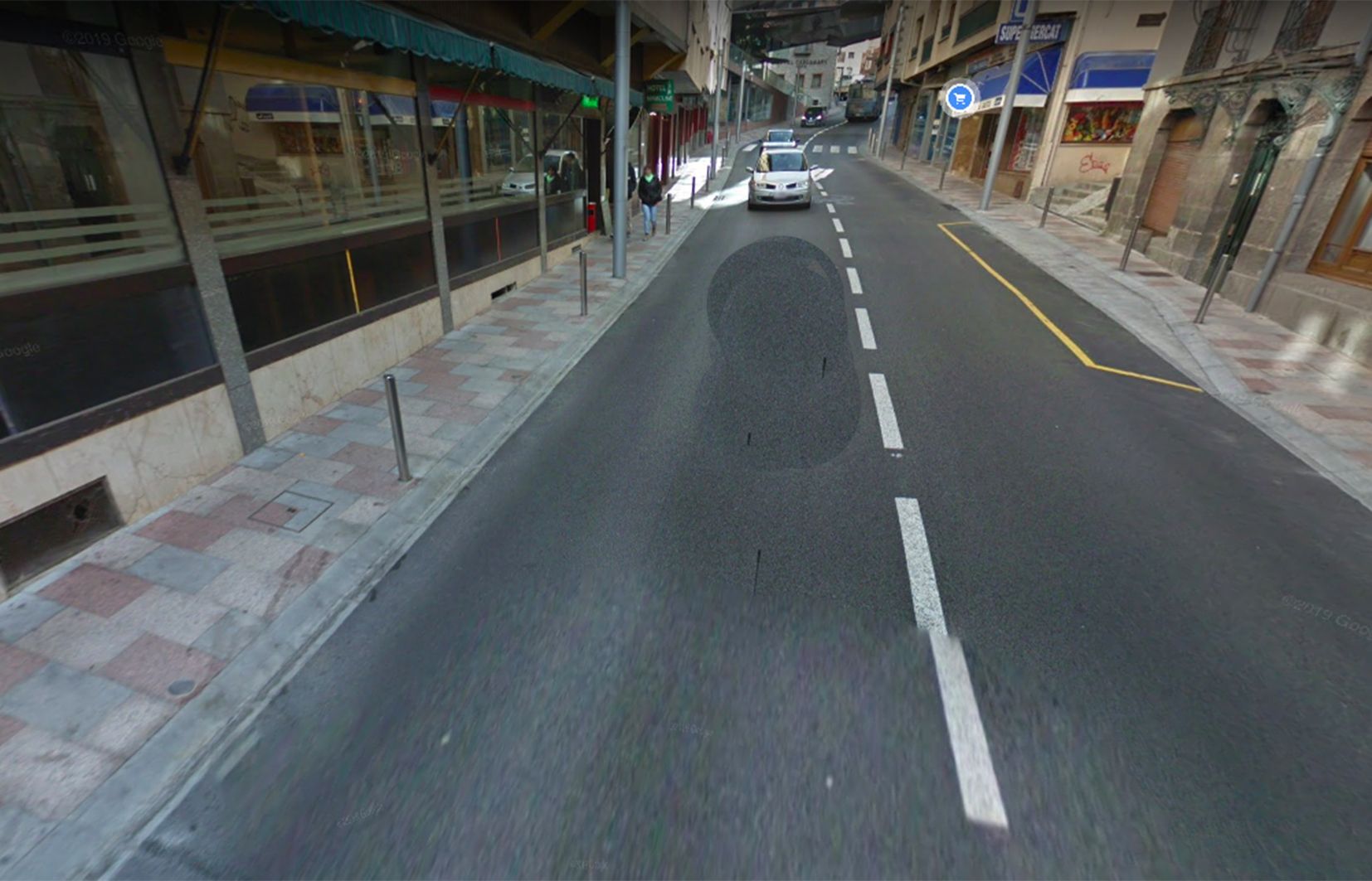 L'incident va passar a la part alta d'Escaldes.