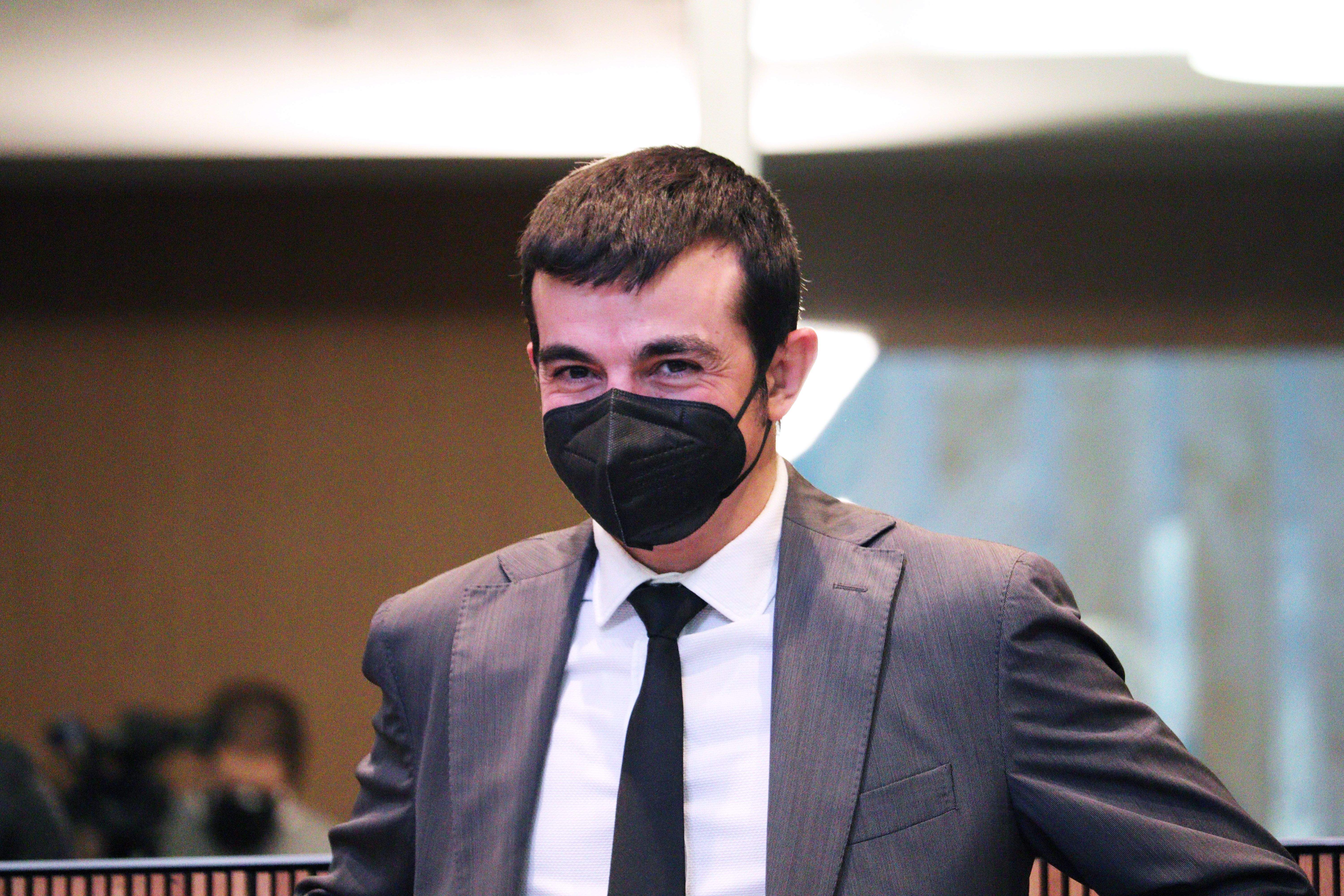 El conseller general de Terceravia que ha treballat en les esmenes, Oliver Alís.