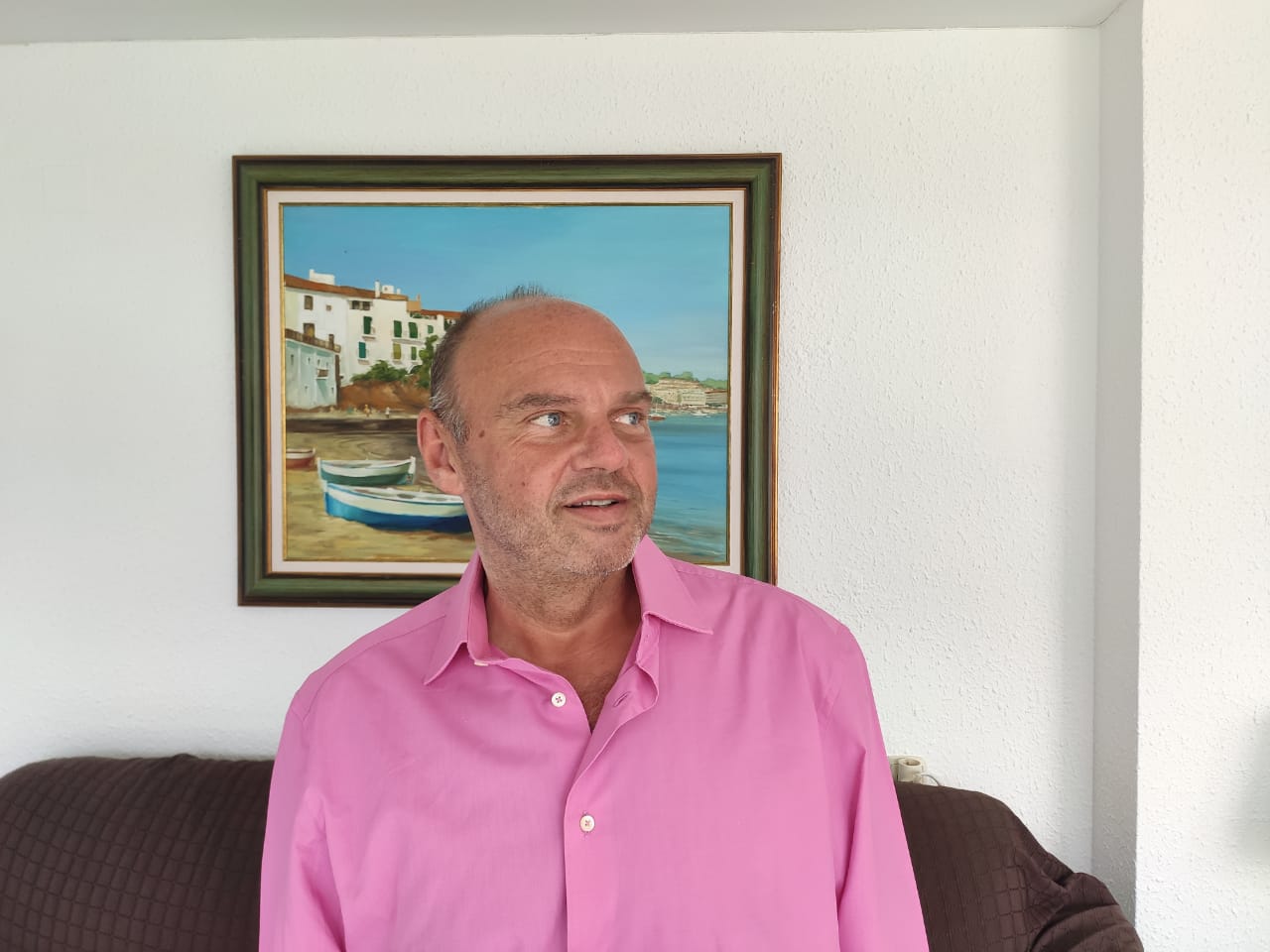 El secretari general de l'USdA, Gabriel Ubach.