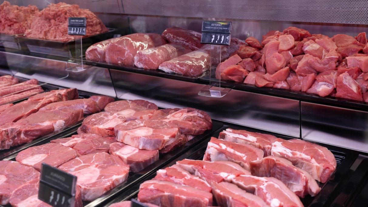 Carnisseria d'un centre comercial.