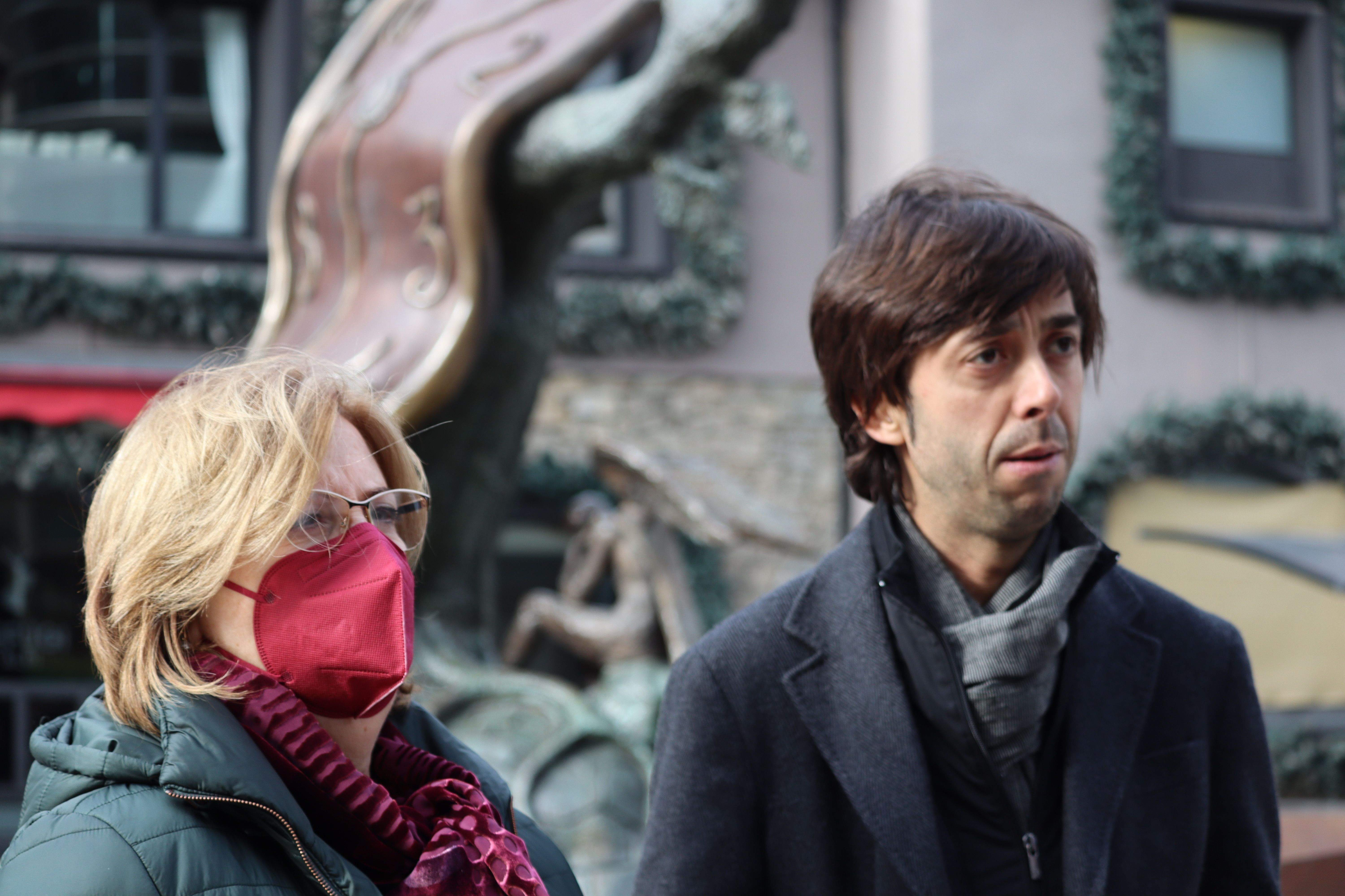 Els consellers del PS al comú de la capital, Dolors Carmona i Sergi González