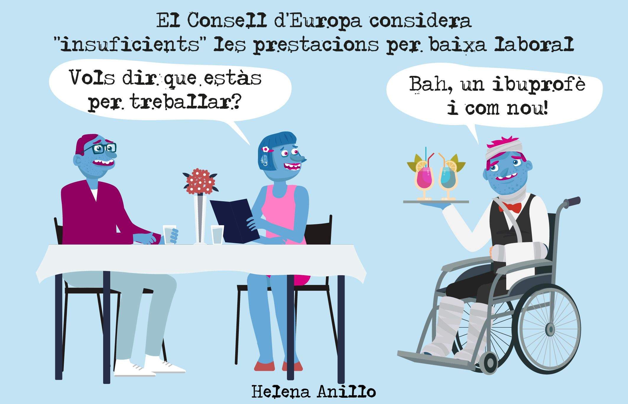 El Consell d'Europa i les baixes laborals.