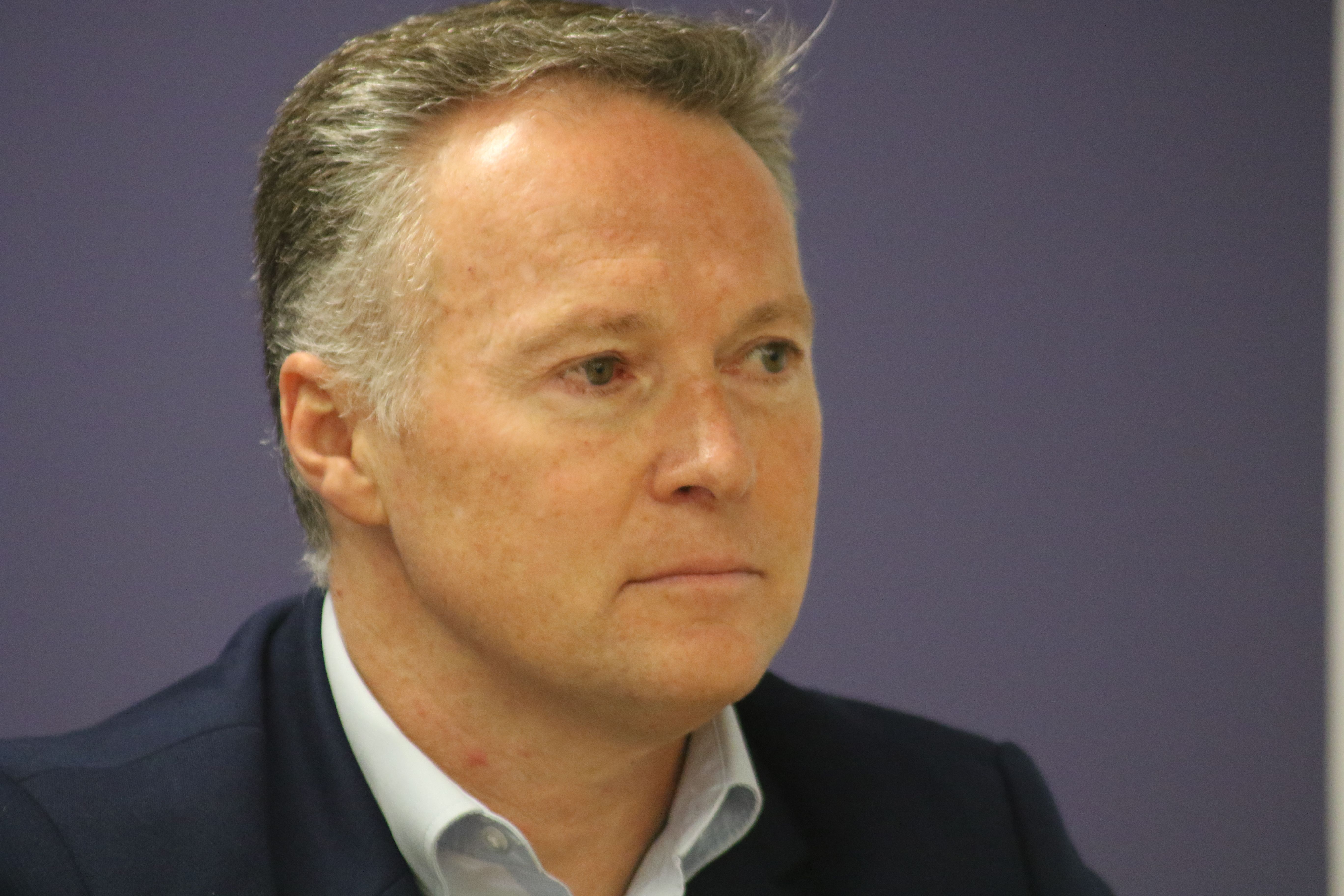 Ferran Costa durant una compareixença.