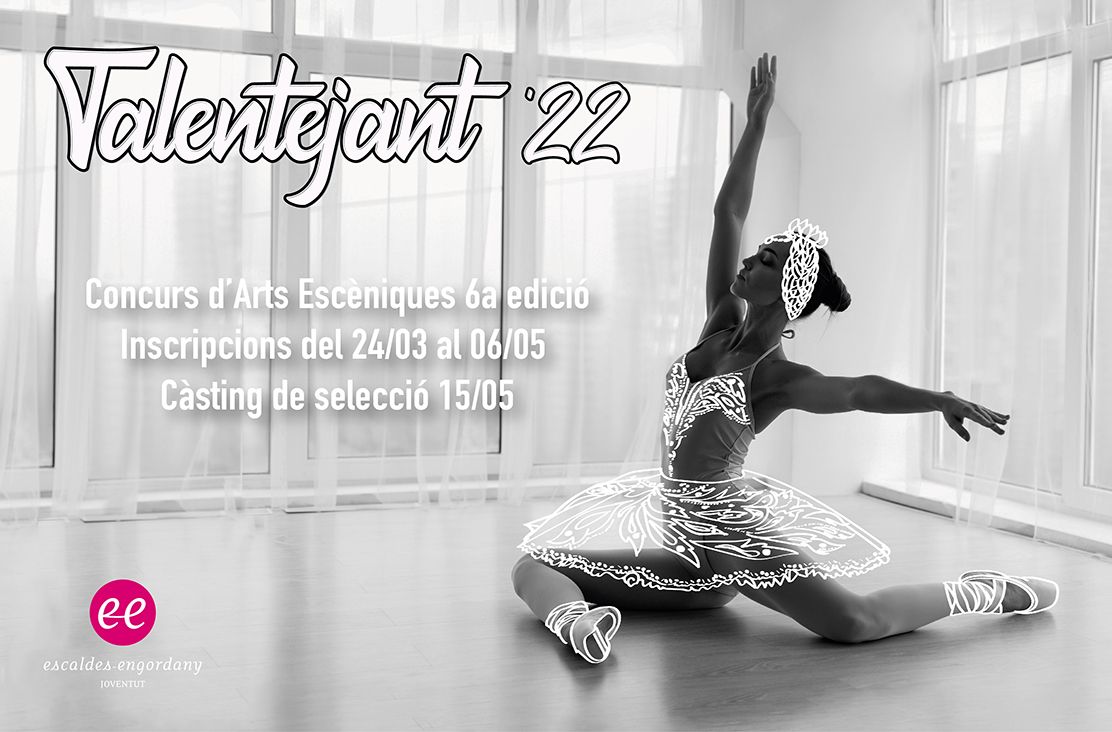 Cartell promocional de la nova edició de Talentejant.