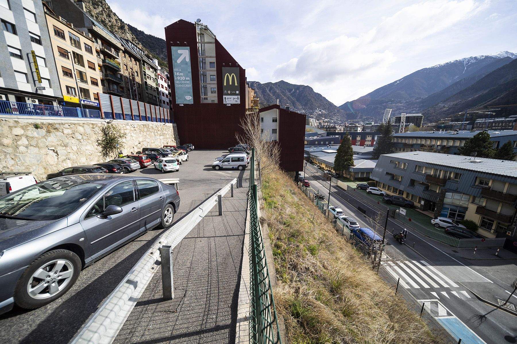 L'aparcament que deixarà d'estar disponible a partir de demà.