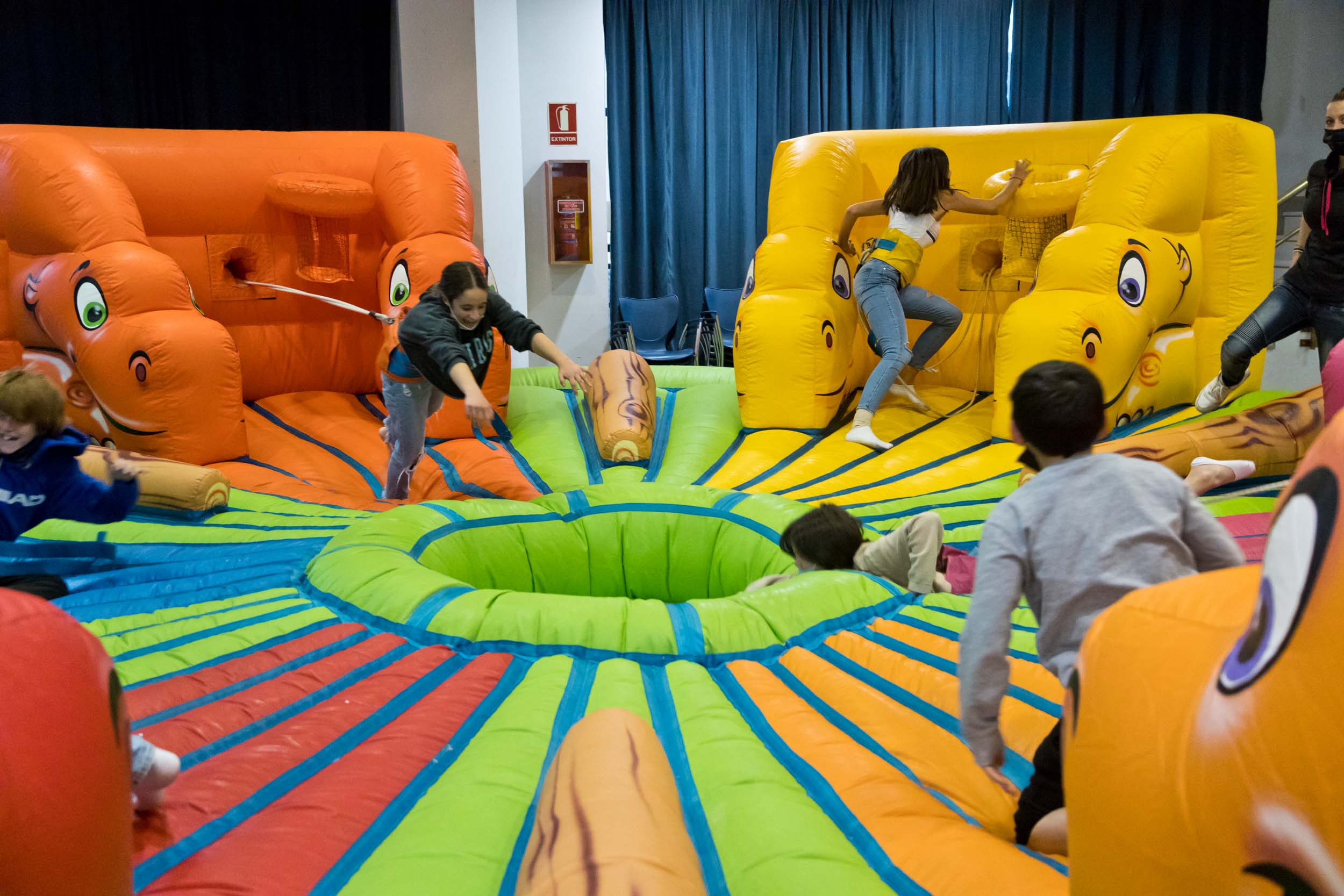 Una de les activitats de l'aniversari del centre jove.