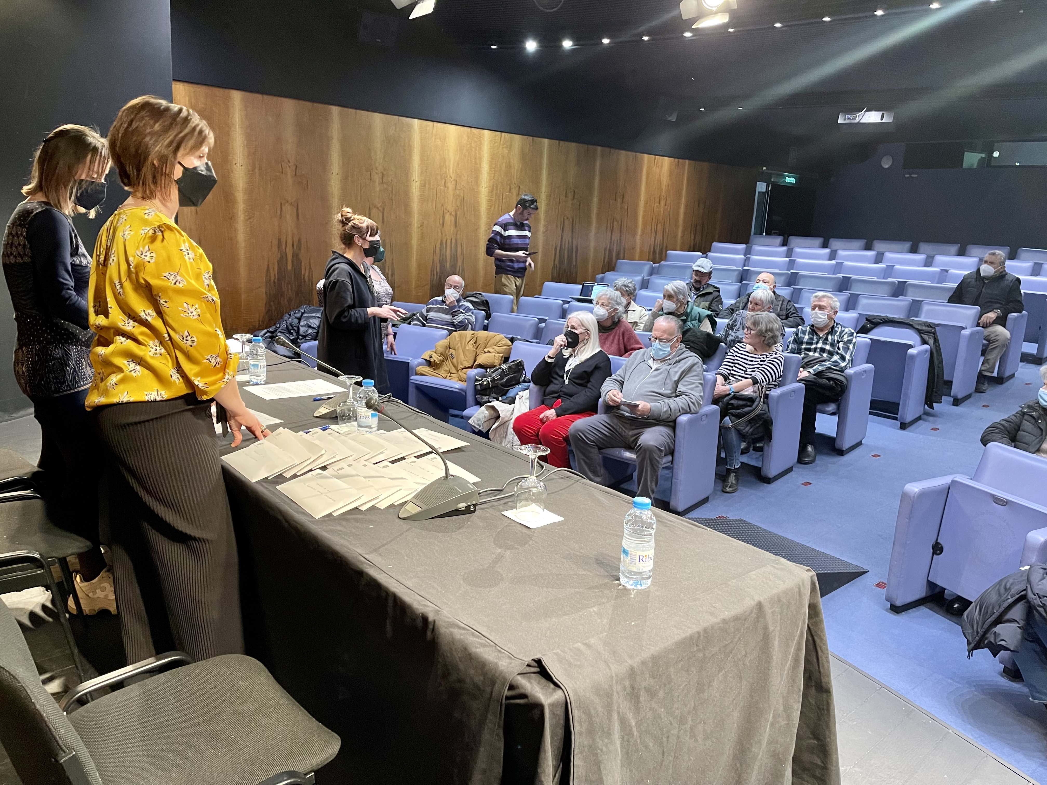L'acte de lliurament de les claus s'ha fet a l'Auditori Rocafort.