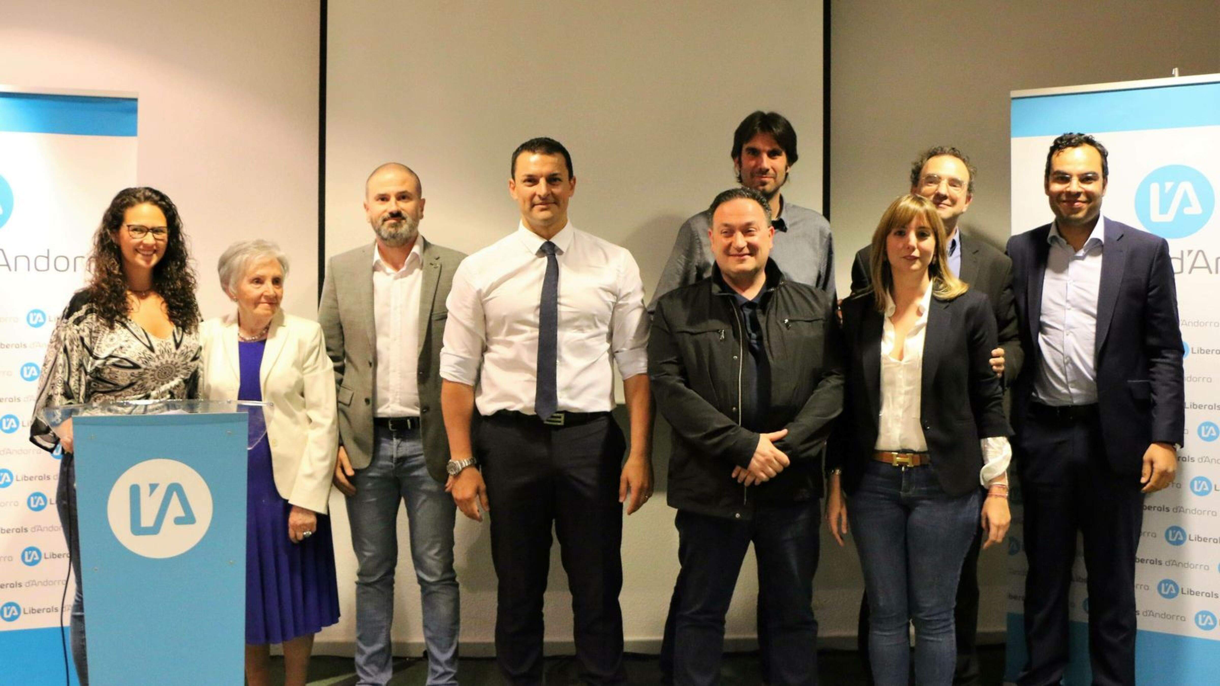 Imatge d'una de les darreres direccions de Liberals, amb Jordi Gallardo i Maanan Aouraghe en ella. Imatge d'una de les darreres direccions de Liberals, amb Jordi Gallardo i Maanan Aouraghe en ella.