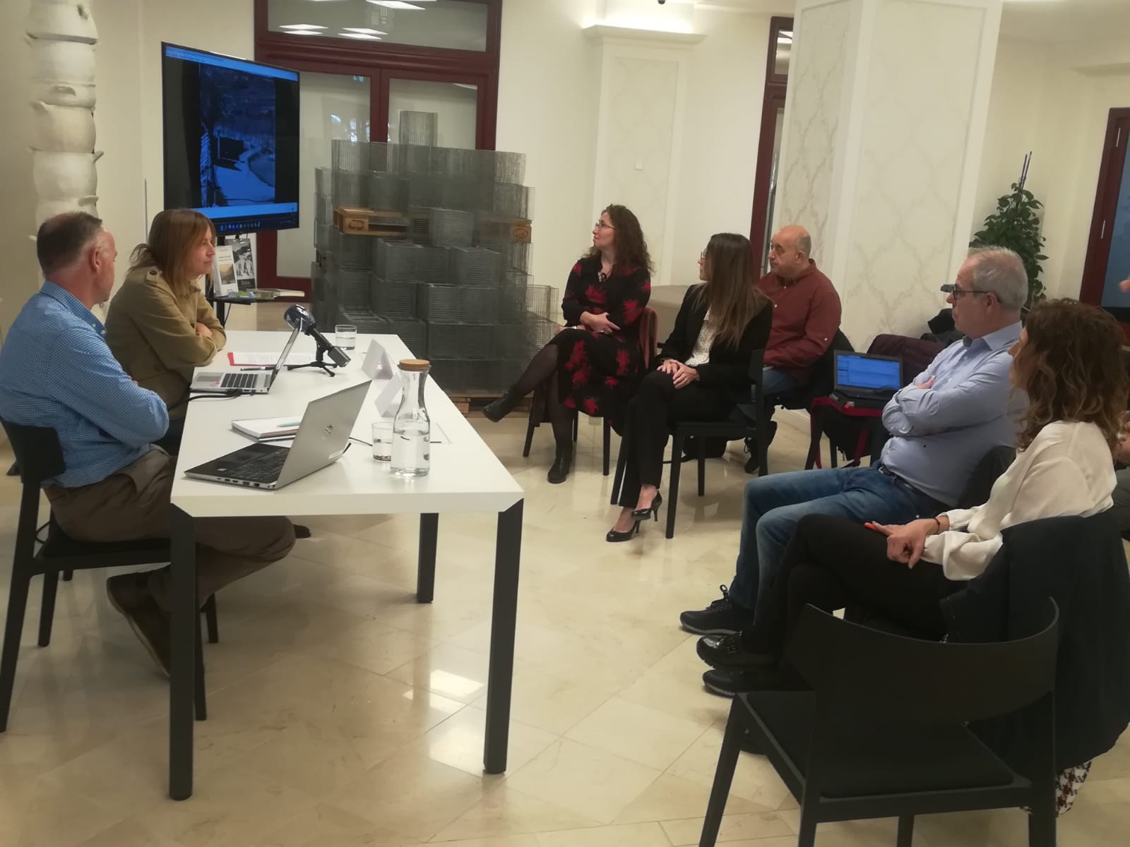 Un moment de la presentació d'aquest dijous a Encamp.