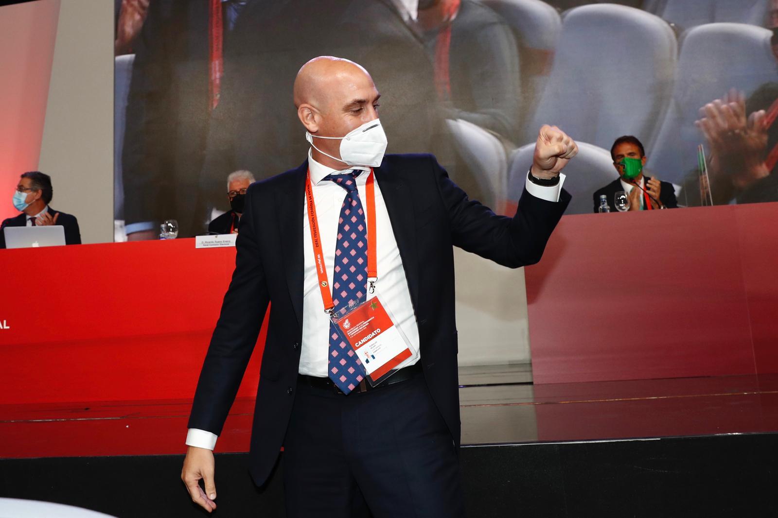 El president de la Federació Espanyola de Futbol, Luis Rubiales.