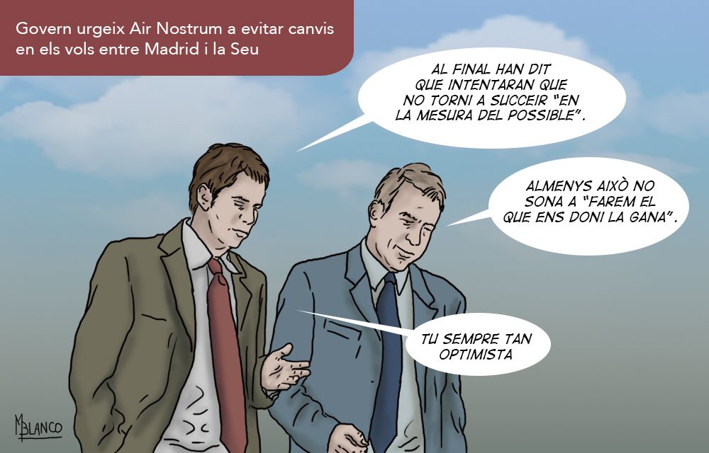 Parlant d'Air Nostrum.