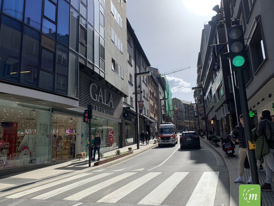 L'avinguda Meritxell.