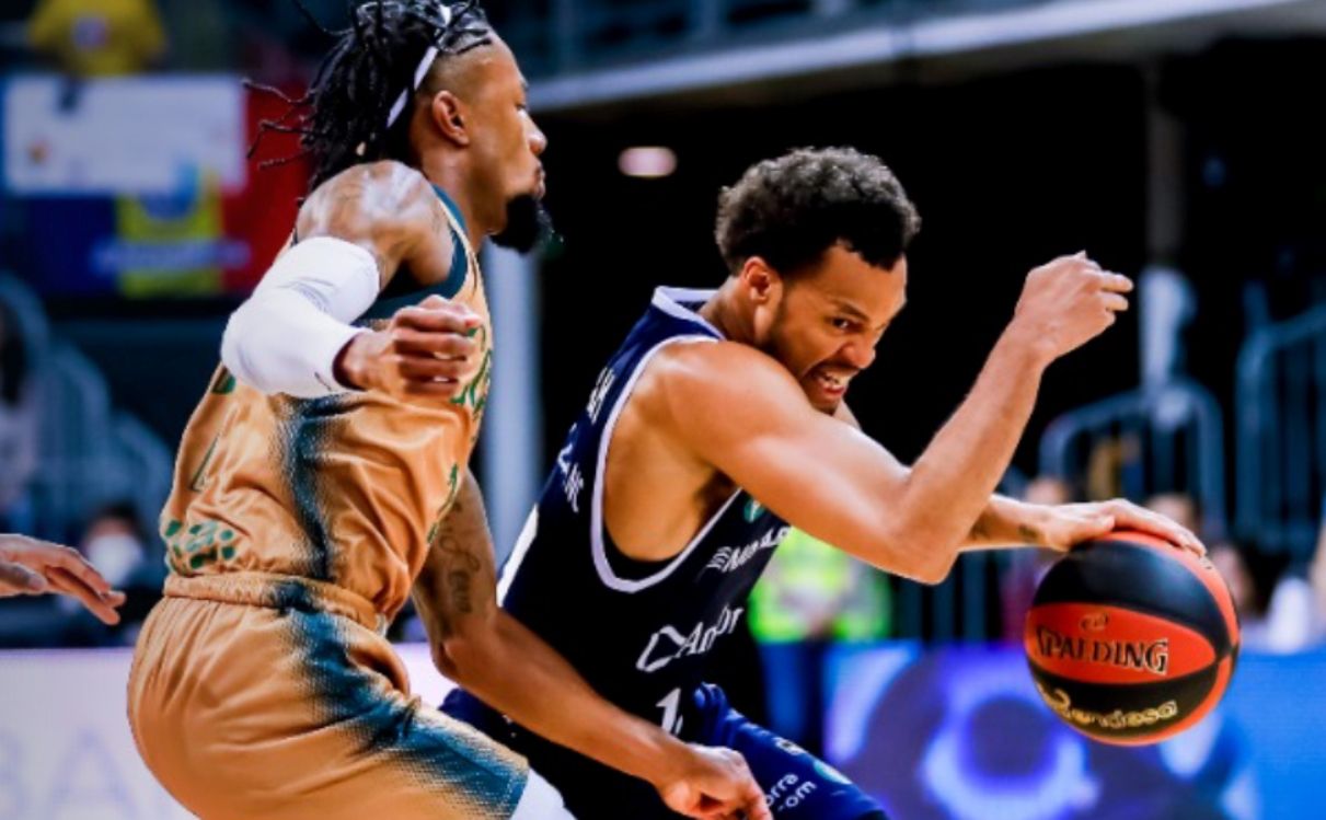 Evans i Hannah, els dos grans protagonistes del partit d'aquest dissabte.