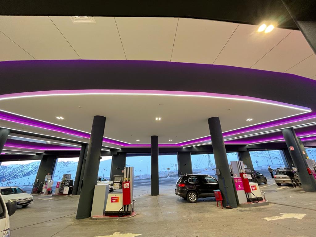 Una imatge de la gasolinera de Gasopas.