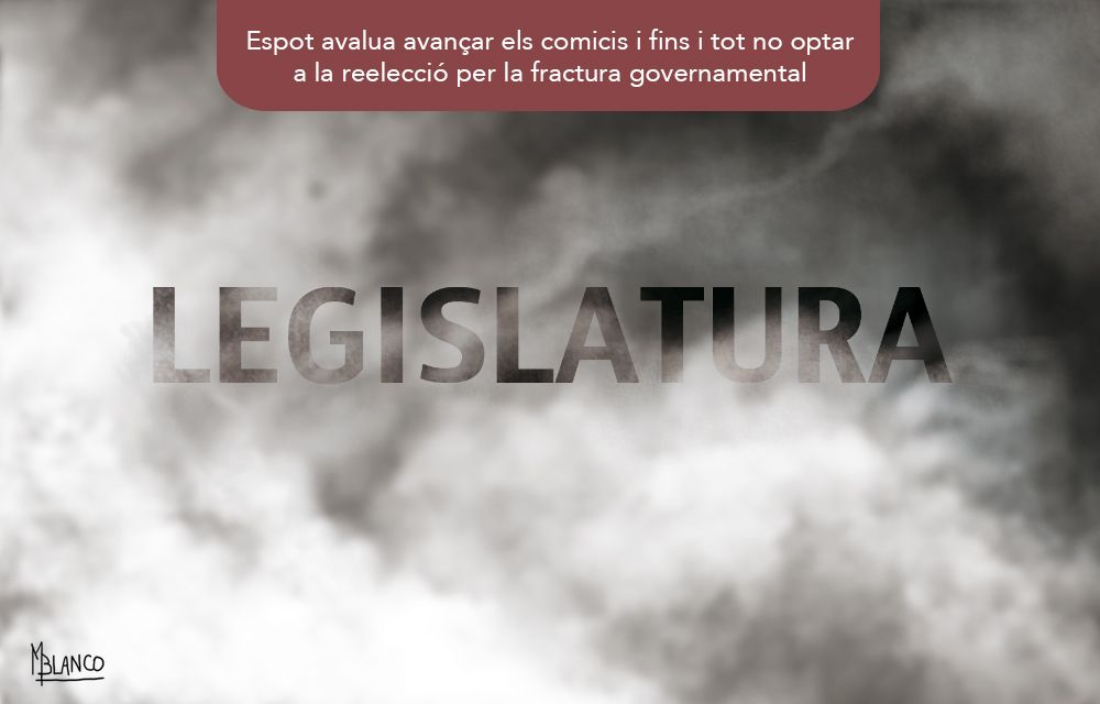 Núvols al final de la legislatura.