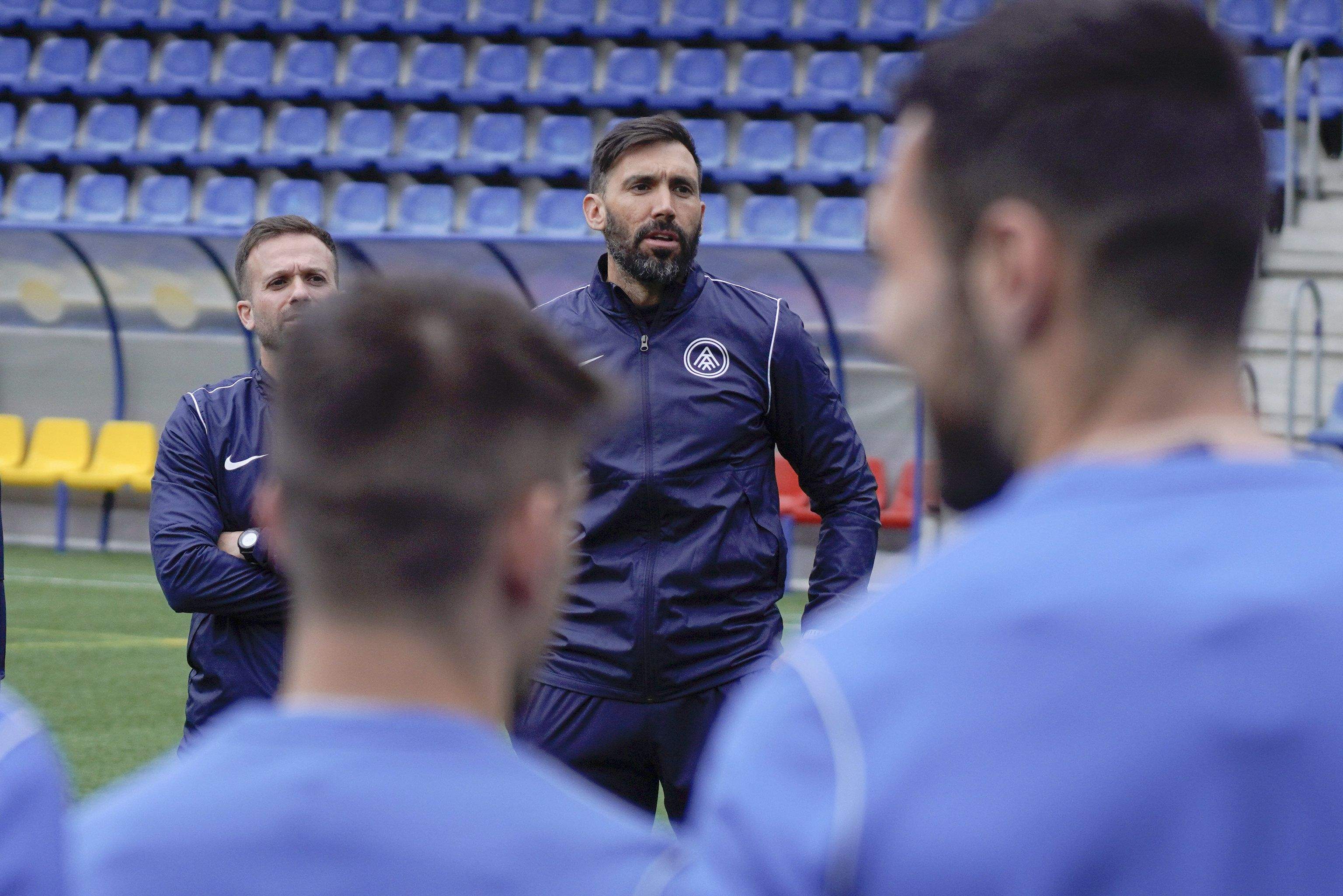 Sarabia, durant un entrenament.