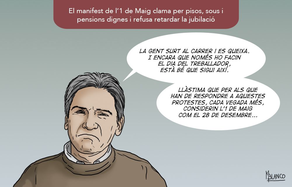 Coses de l'1 de Maig.