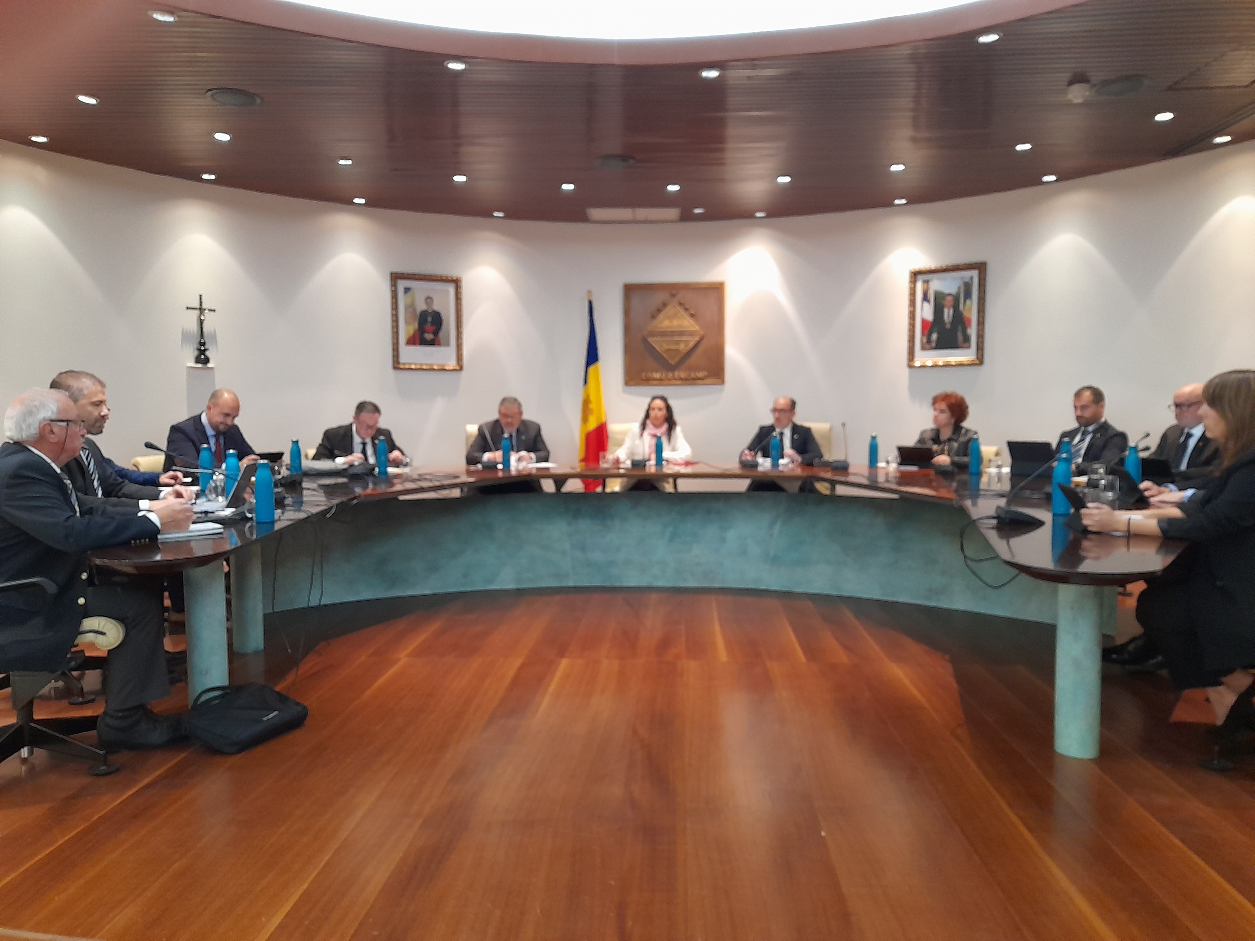 La sessió de Consell de Comú d'aquesta tarda.