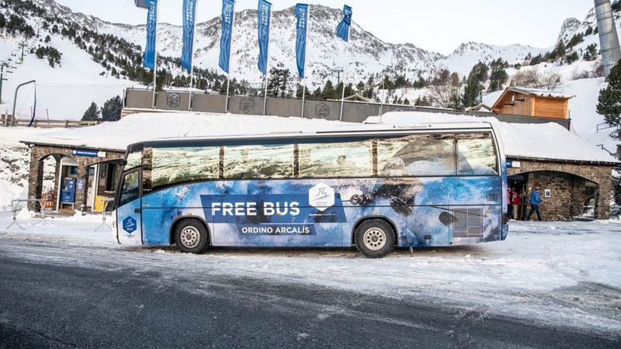 El 'Free bus' d'Ordino.