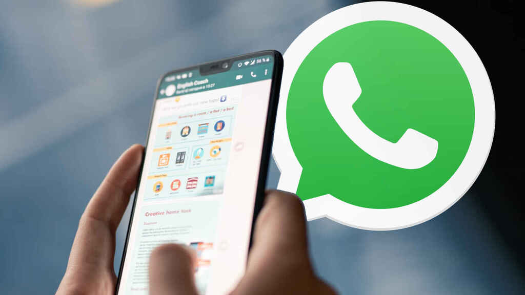 L'aplicació de WhatsApp des d'on s'han fet el concurs literari entre estudiants.